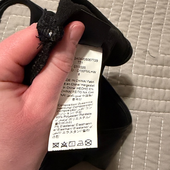 Black Halter One-Piece Top/Body Suit - Picture 3 of 3